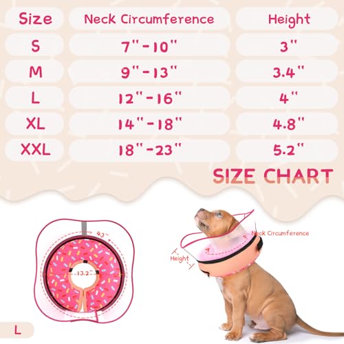 Supet Raised Inflatable Dog Cone Collar to Stop Licking - Image 7