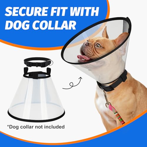 Supet Dog Cone Collar to Stop Licking, Comfortable | Pet Essentials - Image 7