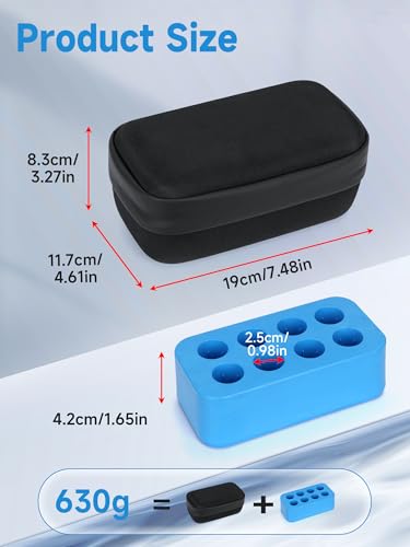 YOUSHARES Insulin Vial Cooler Travel Case - 8 Slots | Travel Organizat - Image 6