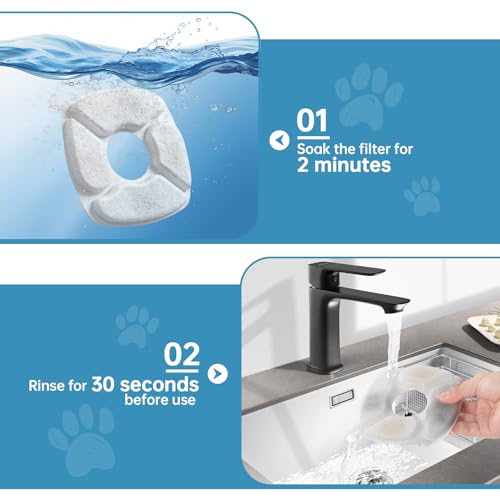 32 Pcs Cat Water Fountain Replacement Filters-16 Pack Cat - Image 7