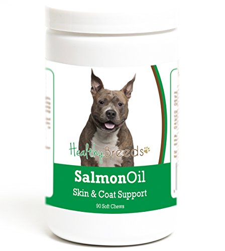 Healthy Breeds American Staffordshire Terrier Salmon Oil Soft Chews 90 Count