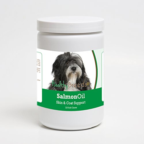 Healthy Breeds Lhasa Apso Salmon Oil Soft Chews 120 Count