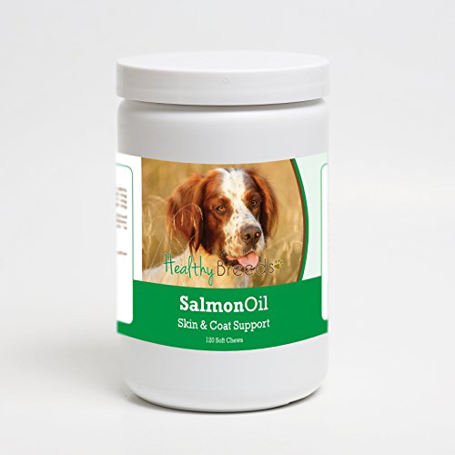 Healthy Breeds Irish Red and White Setter Salmon Oil Soft Chews 120 Count