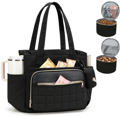 Dog Travel Bag for Supplies, Stylish Dog Mom Tote | Travel Essentials - Image 2