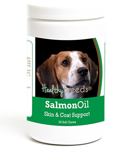 Healthy Breeds American English Coonhound Salmon Oil Soft Chews 90 Count