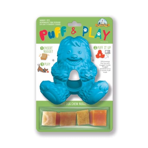 Yeti Puff & Play Interactive Dog Toy, Nugget Treat D - Image 2