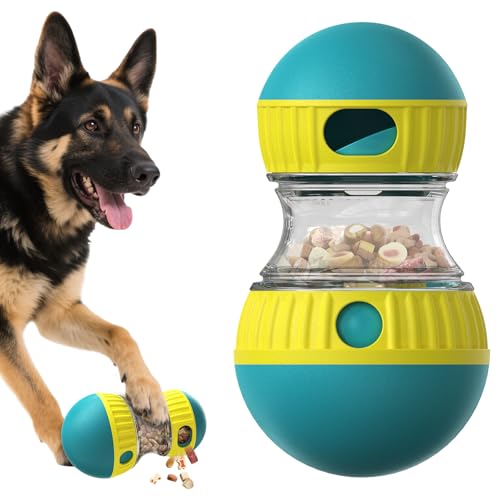 BSISUERM Dog Treat Dispensing Puzzle Toy Adjustable Food - Image 2