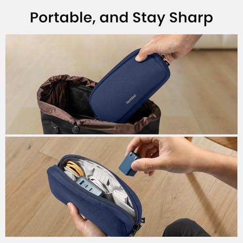 tomtoc Electronics Organizer Travel Case, Cable Organizer for Essentials - Image 6