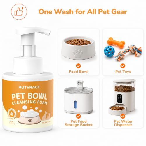Natural Pet Bowl Cleaner Mousse - Enzyme Dog & Cat Dish - Image 7