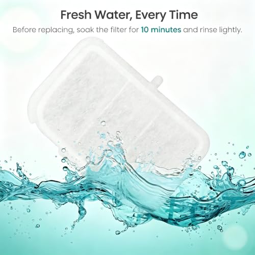 12 Pack Pet Cat Kit Water Fountain Filter Replacement | Pet Essentials - Image 4
