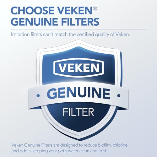 Veken Cat Water Fountain Filters, F1 Series - Image 3