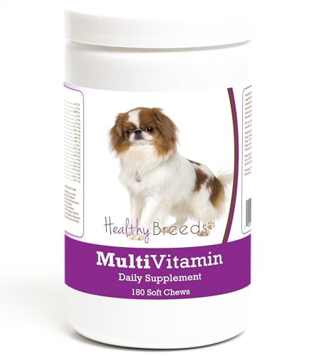 Healthy Breeds Japanese Chin Multivitamin Soft Chew for Dogs 180 Count
