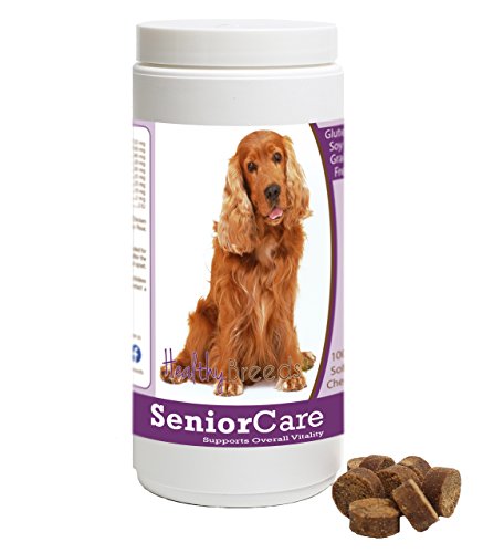 Healthy Breeds Cocker Spaniel Senior Dog Care Soft Chews 100 Count