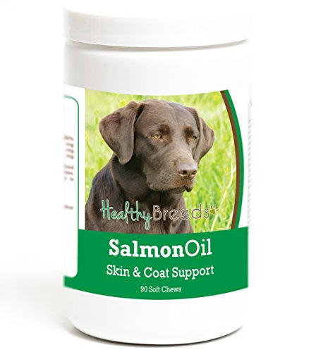 Healthy Breeds Labrador Retriever Salmon Oil Soft Chews 90 Count