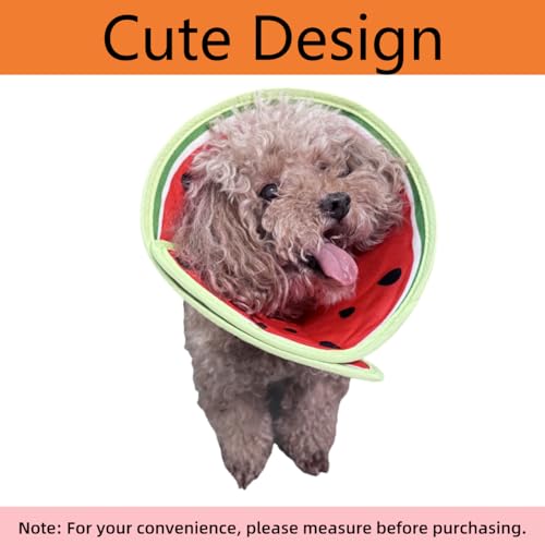 Soft Pet Cone Collar, Strawberry, S - Image 7