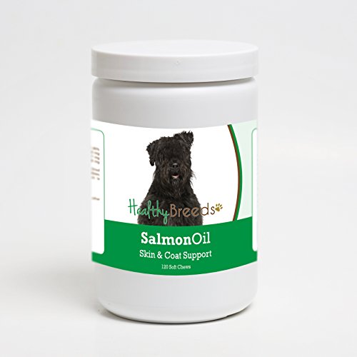 Healthy Breeds Bouvier des Flandres Salmon Oil Soft Chews 120 Count