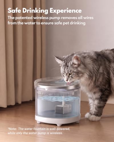 HomeRunPet Cat Water Fountain Stainless Steel Tray | Pet Essentials - Image 5