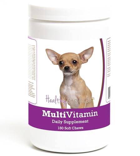 Healthy Breeds Chihuahua Multivitamin Soft Chew for Dogs 180 Count