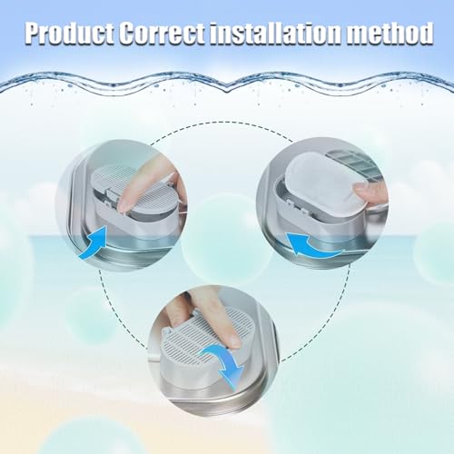 Cat Water Fountain Filter, 8 Pack Cat Fountain Filter Replacement - Image 7
