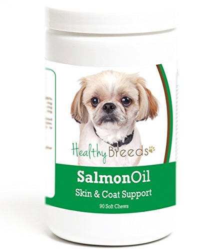 Healthy Breeds Peekapoo Salmon Oil Soft Chews 90 Count