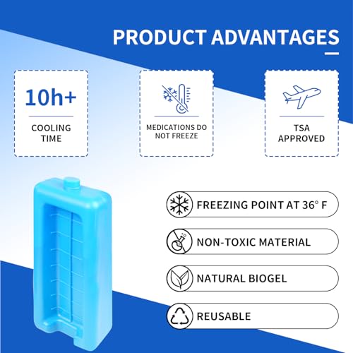 sarlar Insulin Vial Cooler Travel Case, TSA Approved | Travel Organiza - Image 4