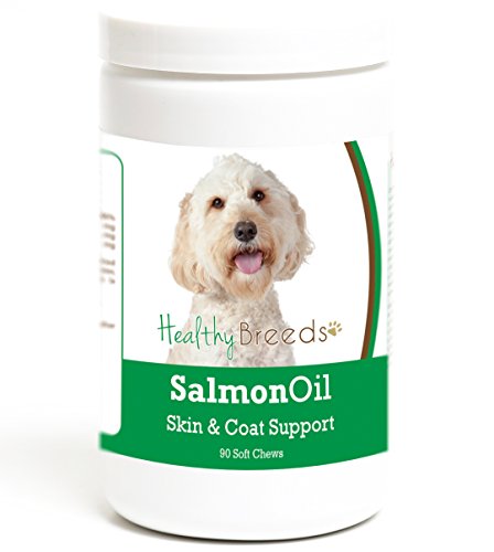 Healthy Breeds Labradoodle Salmon Oil Soft Chews 90 Count