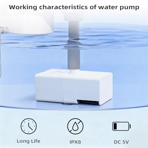 D443 Pet Water Fountain Replacement Pump, 8-Month | Phone & Computer - Image 8