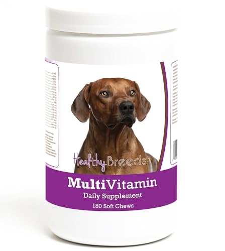 Healthy Breeds Rhodesian Ridgeback Multivitamin Soft Chew for Dogs 180 Count
