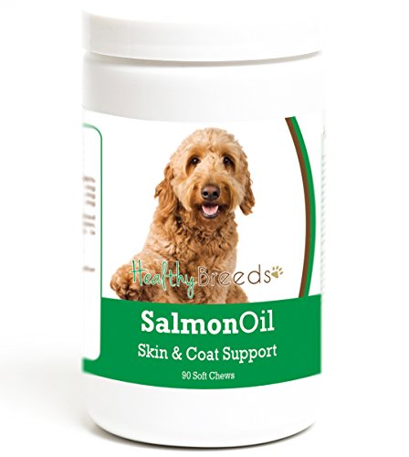 Healthy Breeds Goldendoodle Salmon Oil Soft Chews 90 Count