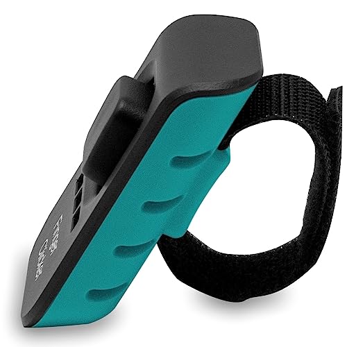 Educator Dog Training Finger Clicker with Audible Sound for Positive Reinforcement, Behavior and Obedience Pet Trainer, Teal