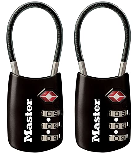 Master Lock TSA Approved Combination Luggage Lock, A | Travel Essentia - Image 2