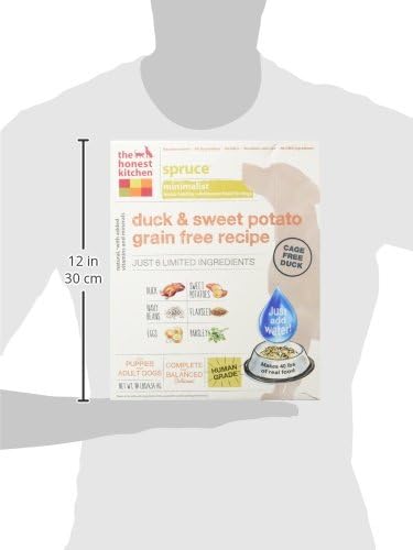 The Honest Kitchen Wholemade™ Dehydrated Limited Ingredient Duck & Sweet Potato Dog Food, 10 lb Box