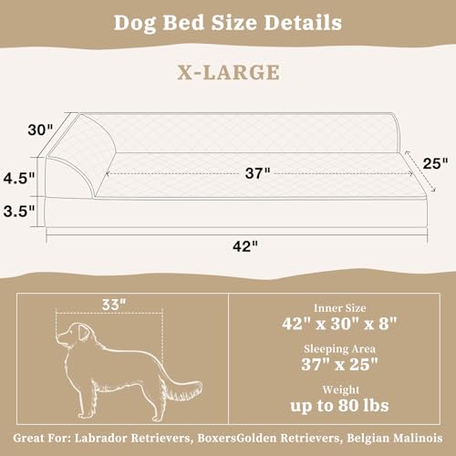 Comfort Expression XL Dog Bed Orthopedic, Extra Larg | Pet Safety & Co - Image 6