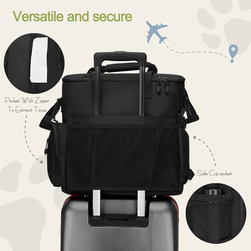 LARIPOP Dog Travel Bag Airline Friendly for Small Me | Travel Essentia - Image 6