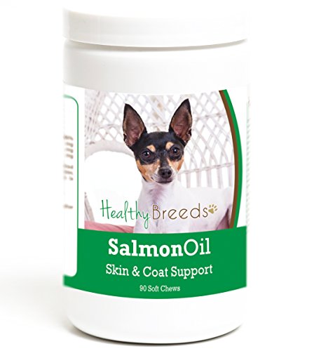 Healthy Breeds Toy Fox Terrier Salmon Oil Soft Chews 90 Count