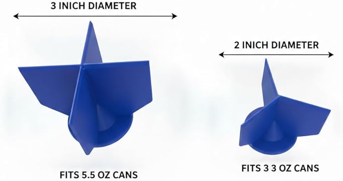 Pet Food Divider Portion Control Tool for Wet Food Equal Portions 3‑6 Servings Easy Use Durable Pet Feeding Aid for Cats Dogs Multi‑Pet Diet Management