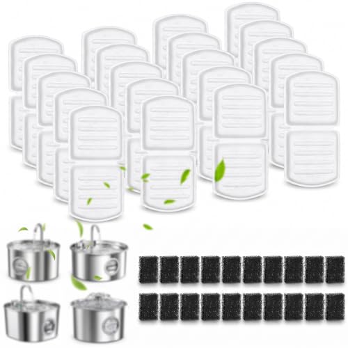 SORON 20 Pack Cat Water Fountain Filters Replacement | Pet Essentials - Image 2