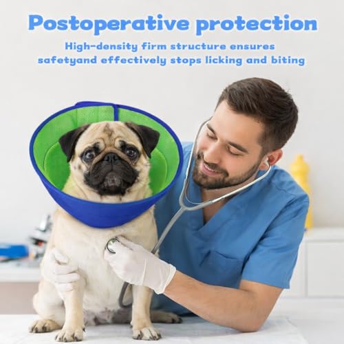Soft Dog Cone Collar to Stop Licking After Surgery, Comfy - Image 4