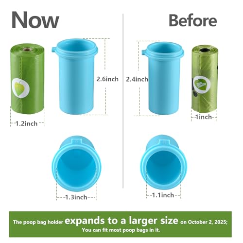 Dog Water Bottle with Food Container & Poop Bag Holder & Filter - Image 3