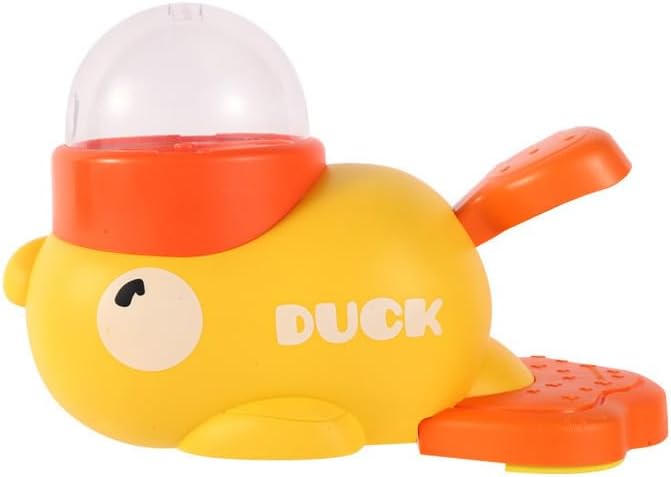 Dog Puzzle Feeder Interactive Duck Toy, Slow Food Dispensing Pet Feeder for Dogs, Anti-Slip Plastic Treat Dispenser, Mental Stimulation & Training Toy