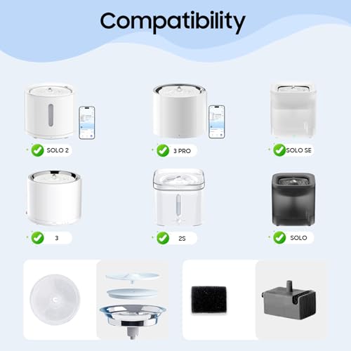 12 PCS Upgraded Filter Unit 3.0 Pet Cat Water Fountain - Image 6