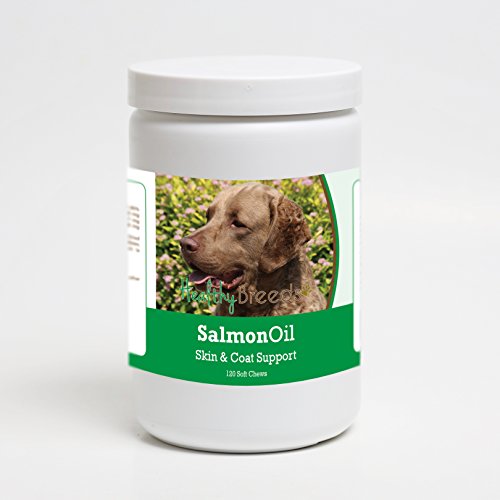 Healthy Breeds Chesapeake Bay Retriever Salmon Oil Soft Chews 120 Count