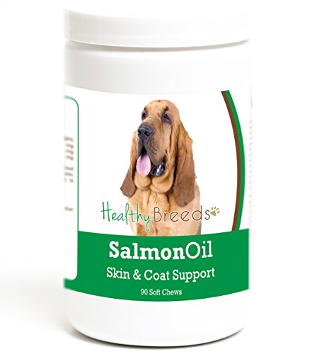 Healthy Breeds Bloodhound Salmon Oil Soft Chews 90 Count