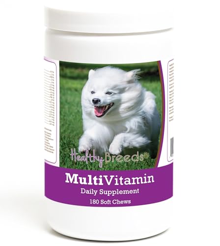 Healthy Breeds American Eskimo Dog Multivitamin Soft Chew for Dogs 180 Count