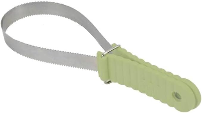 Coastal Pet Safari Dual-Sided Dog Shedding Blade - Stainless Steel Grooming Blade for Thick Coats - For Dogs with Short and Long Hair - Medium-Large - 10" x 3.25"
