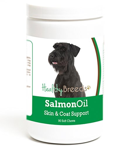 Healthy Breeds Giant Schnauzer Salmon Oil Soft Chews 90 Count