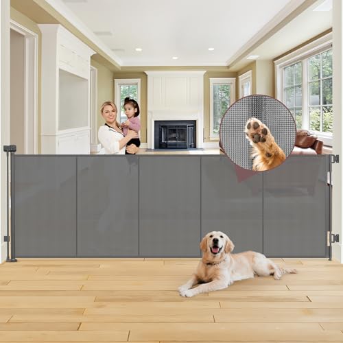 Reinforced 41" Extra Tall Pet Gate 100" Extra | Pet Essentials - Image 2