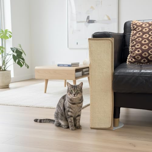 Under-Furniture Sisal Cat Scratcher with Toy Ball - Image 8