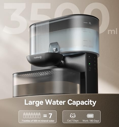 Wireless Cat Water Fountain No Filters, Wastewater Separation - Image 6