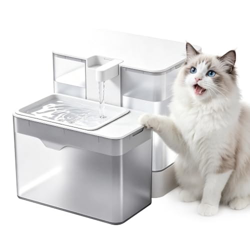 Filterless Cat Water Fountain,Wastewater Separation - Image 2